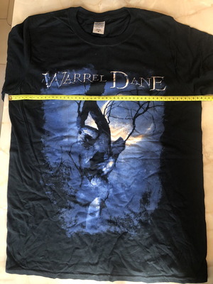 Warrel Dane My Heart Is Dead Tour 2015 μπλουζάκι μέγεθος M καινούργιο, μαύρο