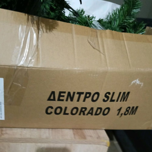 Christmas tree Slim Colorado 1.8m like new