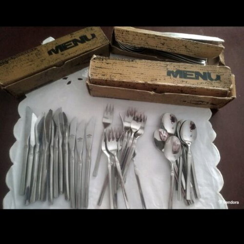Vintage Menu Cutlery Set 71 Pieces Stainless Steel like new