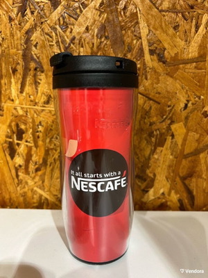 Nescafé plastic thermos for beverages new