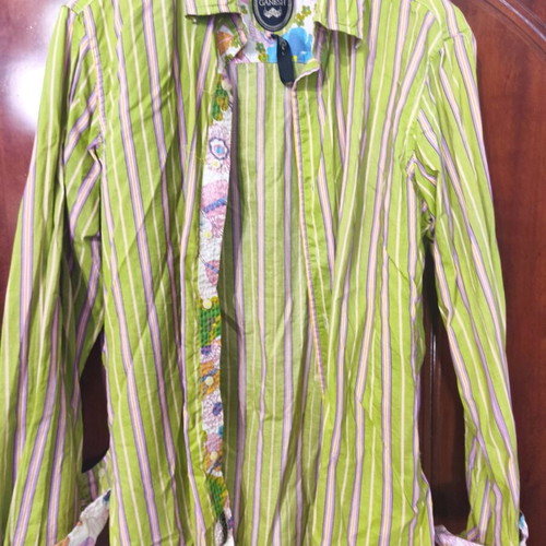 Ganesh long sleeve cotton shirt size L like new
