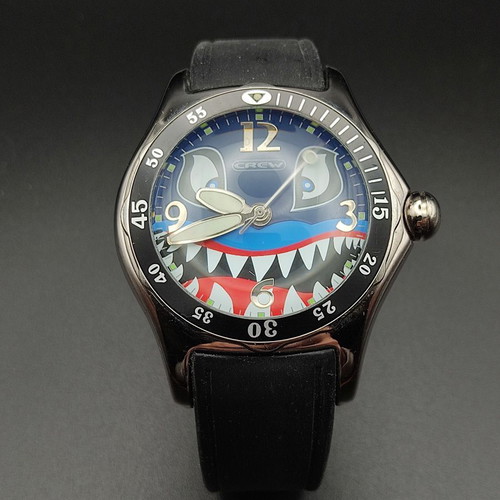 Crew watch used, fully functional with new battery