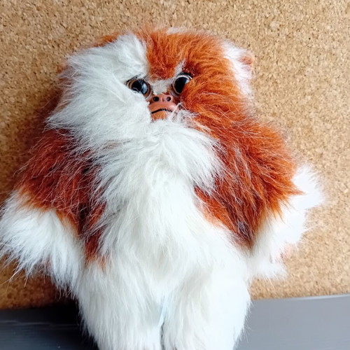 Gizmo plush figure vintage used from the Gremlins movie