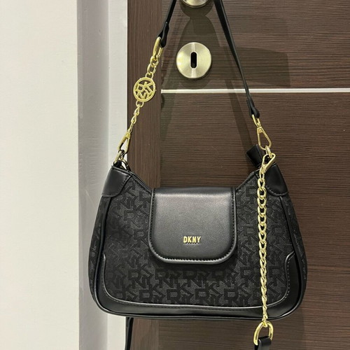 DKNY shoulder bag new black with double strap
