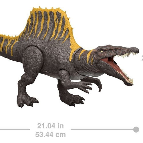 Mattel Jurassic World Rebirth Tail Thrasher Spinosaurus Figure new