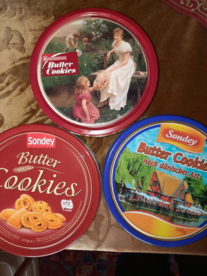ΠΡΟΣΦΟΡΑ  3  Μεταλικα κουτια cookies