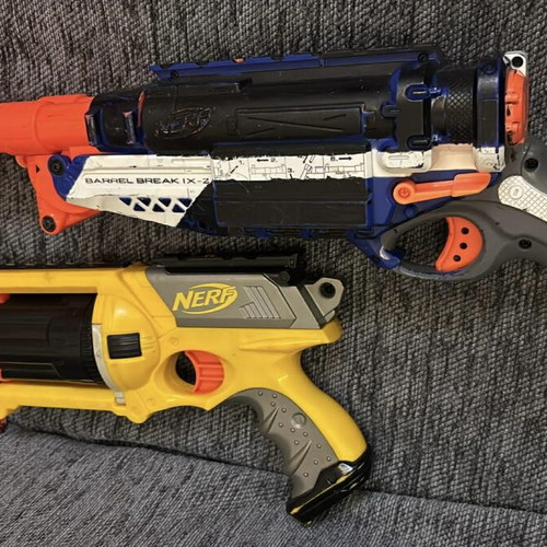 Nerf used, pack of 4 pieces
