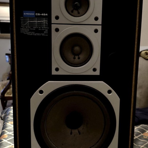 Pioneer CS-454 vintage 3-way speakers