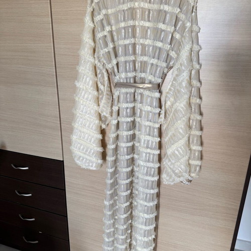 Mya dress like new, size S, gold, ideal for weddings and baptisms