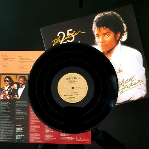 Michael Jackson Thriller 25th Anniversary Deluxe Edition double LP like new