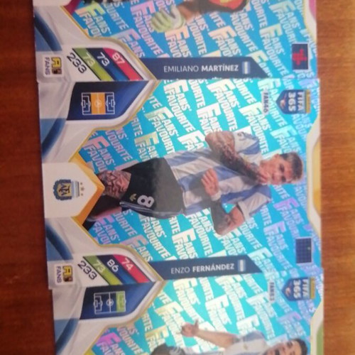 Fan's Favorite Martinez, Fernandez and Alvarez stickers like new