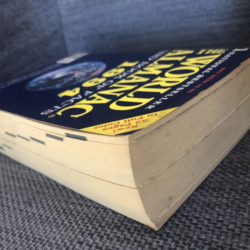 The World Almanac and Book of Facts 1994 used, English