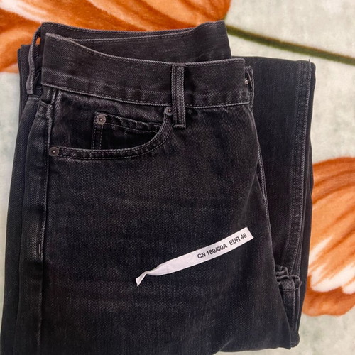 Acne Studios 1981 jeans like new, size S, wide fit, black washed