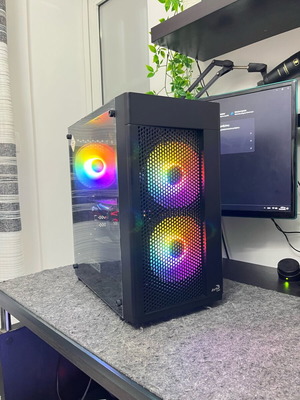 Gaming PC σαν καινούργιο με GTX 1050 ti, i5 7500, 16GB RAM, 480GB, Windows 11 και Office