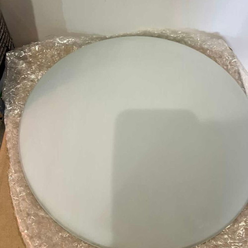 Livarno Lux ceiling and wall light with glass dome 43x43x14 new in box