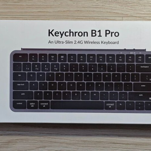 Keychron B1 Pro wireless keyboard new, ultra-slim with 1200h battery