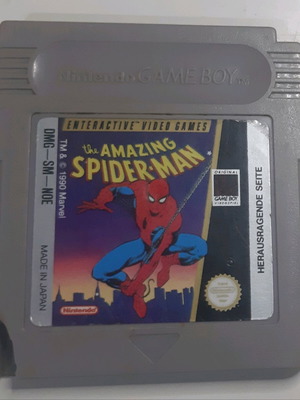 Spider-Man Nintendo Game Boy παιχνίδι μεταχειρισμένο, δράση περιπέτεια
