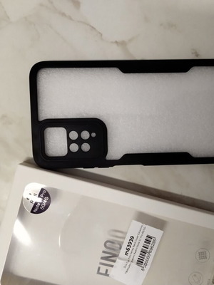 Θήκη σιλικόνης για Xiaomi Redmi Note 11pro καινούργια μαύρη