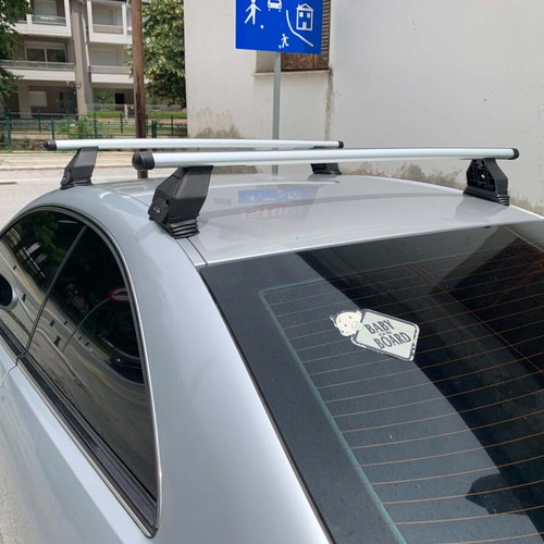 Menabo Roof Bars used for Mercedes CLK 200 W209