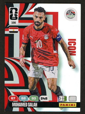 2026 Panini World Cup Adrenalyn XL #156 Salah Icons σαν καινούργιο