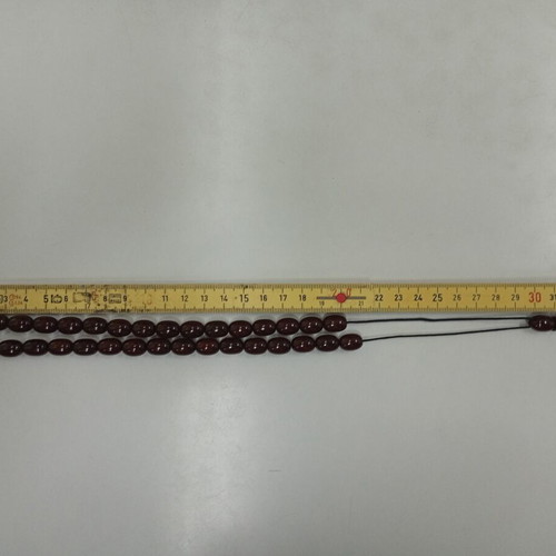 Fatouran modern komboloi worry beads, brown