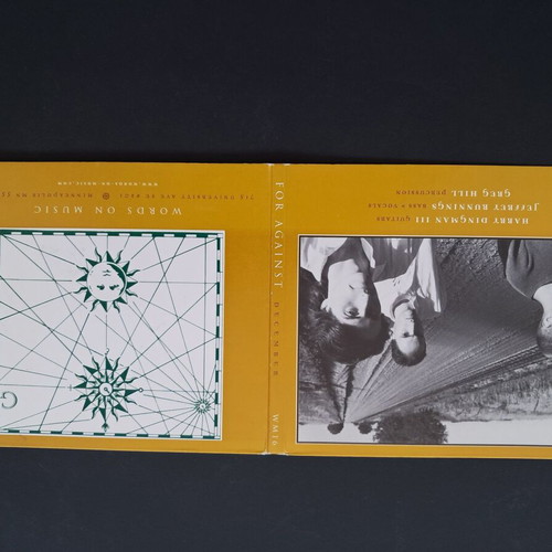 For Against December Digipack CD used, punk
