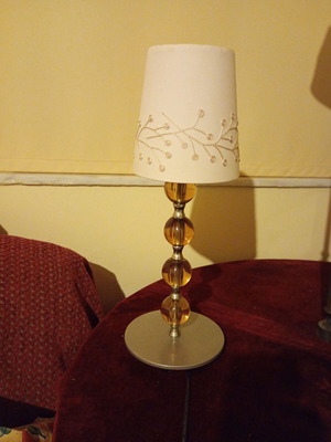 Table lamp like new, 41 cm height