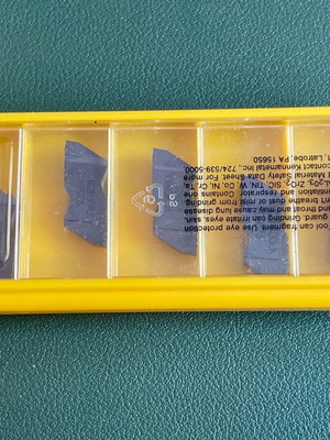 Kennametal lathe cutting inserts NG3M300LK new, pack of 5 pieces