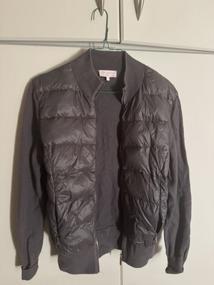 Ted Baker jacket like new, quilted front and knitted back, lightweight