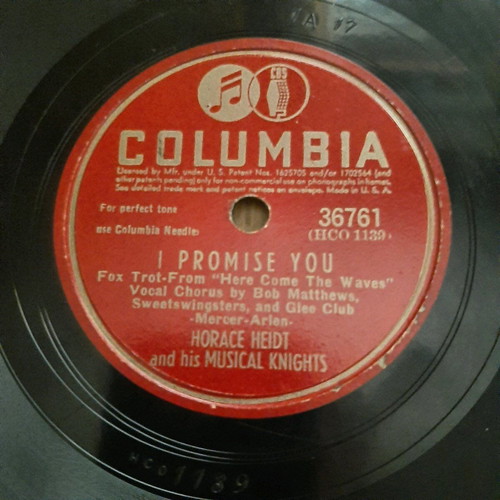 78 RPM Record Don't Fence Me In by Horace Heidt used, Latin