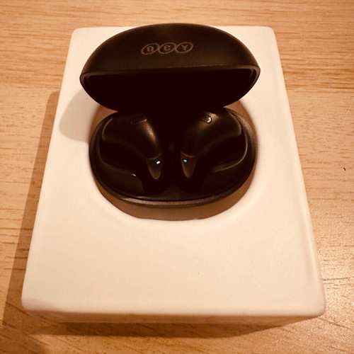 QCY AilyBuds Pro Bluetooth Handsfree Earbuds with Charging Case Black