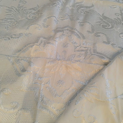 Handmade quilt 200x200 like new, white