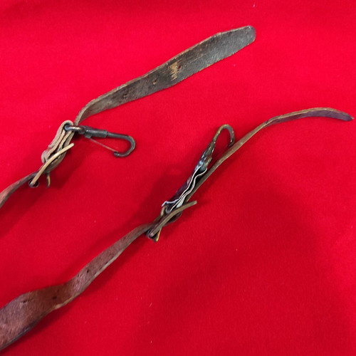 German leather Y-type harness from WWII, like new