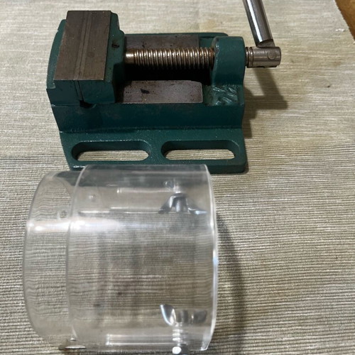 Drill press vice 6cm used heavy-duty