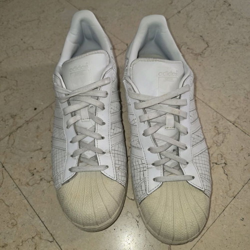 Adidas men's sneakers used, size 44 and 2/3, white