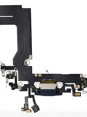 iPhone 13 Mini Charging Port Flex Cable Aftermarket Plus Blue