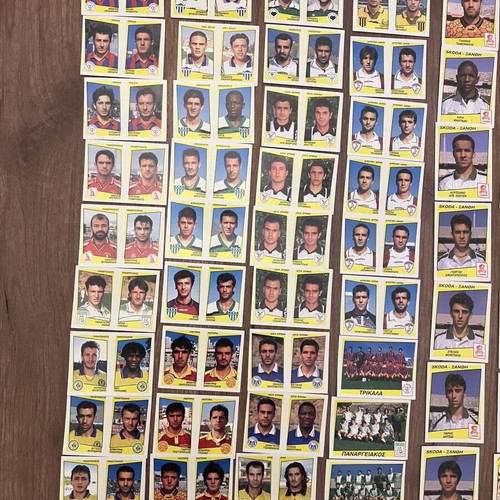 Αυτοκόλλητα Panini 98 ποδοσφαίρου σαν καινούργια, πακέτο 175 τεμάχια