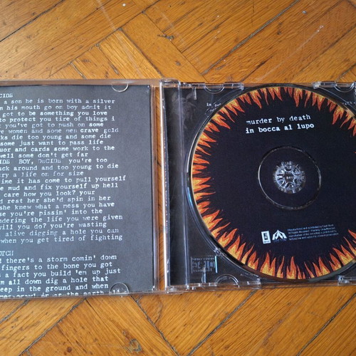 Murder by Death In Boca Al Lupo CD new, rock