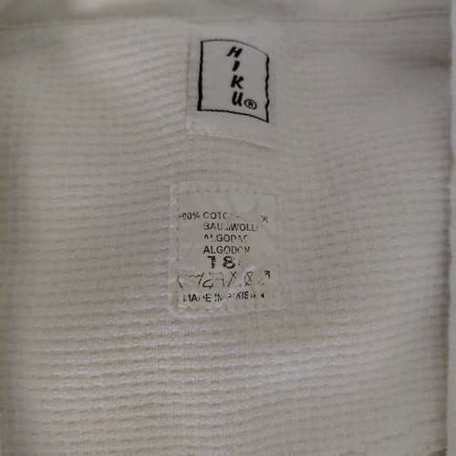 Judo/Aikido uniform like new, size 180, cotton canvas fabric