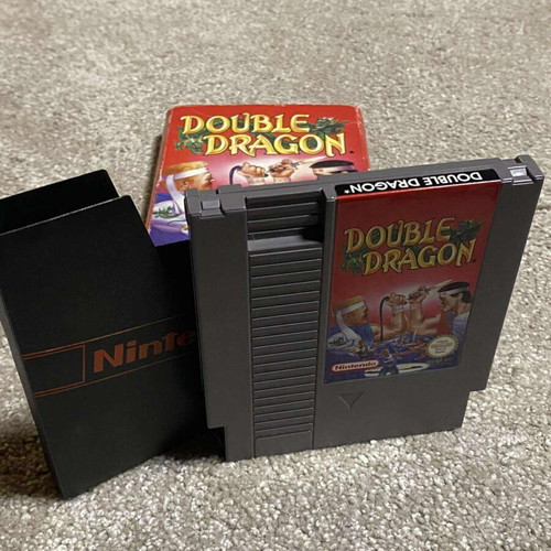 Double Dragon Nintendo NES used, European edition with box and sleeve