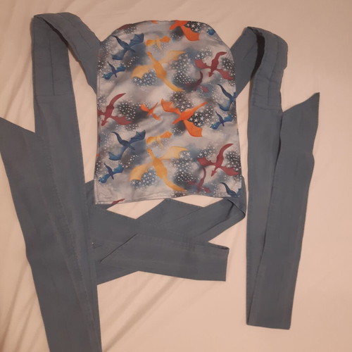 Mei Tai Baby Carrier like new, cotton, newborn to 15 kg