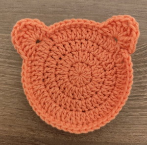 Πλεκτό σουβέρ αρκουδάκι Amigurumi
