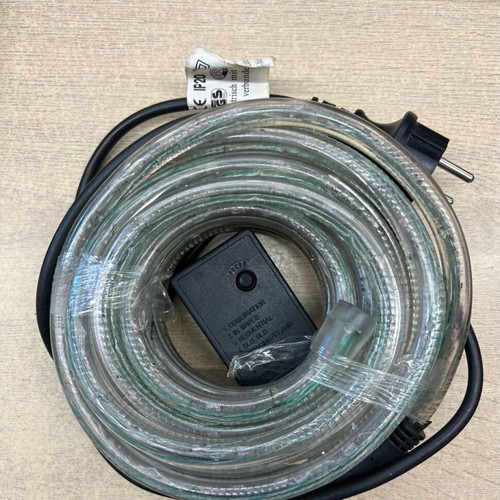 Christmas lighted tube 6 meters white light new