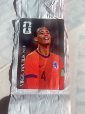Αυτοκόλλητο Panini Coca Cola Virgil Van Dijk μεταχειρισμένο