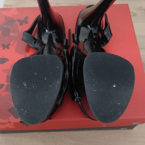 Pleaser Adore pole dance shoes like new, 7" stiletto heel, 2 3/4" platform