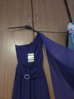 Lynne dress new, purple, one size
