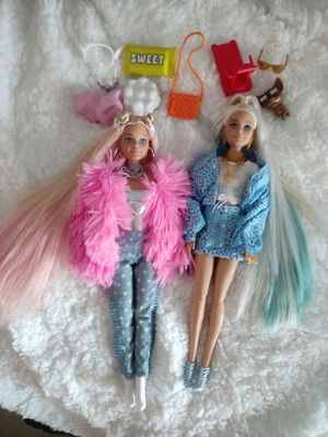 Barbie Extra used pack with accessories