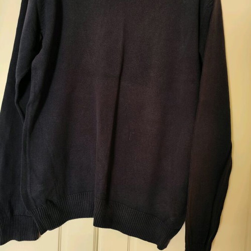 Men's blouse used, size L, blue
