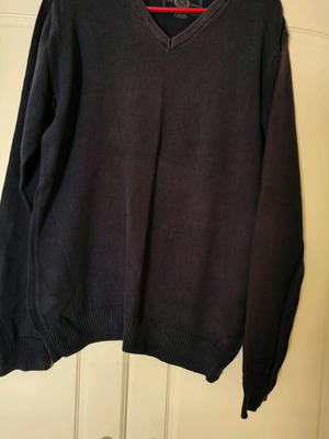 Men's blouse used, size L, blue
