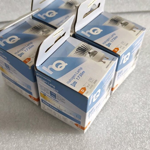 Halogen lamps warm light GU10 230volt 35w pack of 4 new